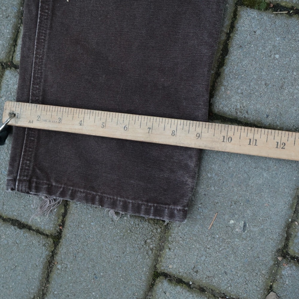 Vintage Carhartt WB136 DKB Double Knee Pants fits 27x30 Paint Speckle Carpenter - Picture 7 of 11